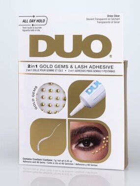 Ardell DUO 2in1 Gold Gems & Lash Adhesive, NEW